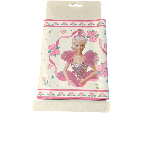 Vintage Barbie Decorative Border Pink Wallpaper New Theme Collectible Project - Picture 3 of 6